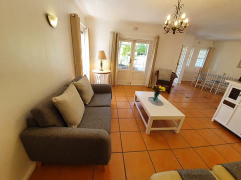 Paradiso Self Catering Two Bedroom Cottage Lounge Area
